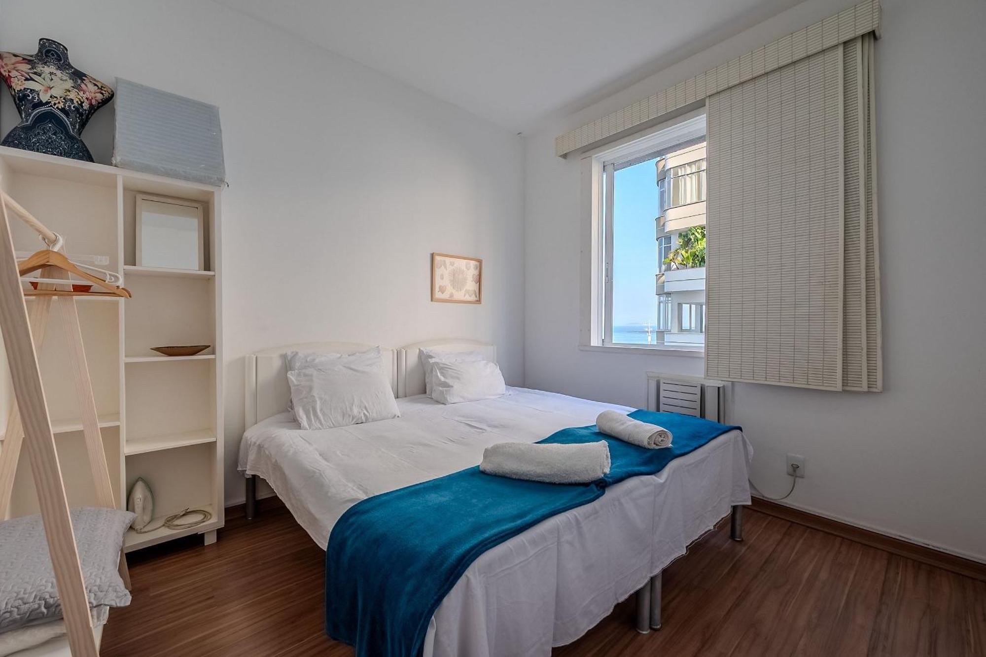 Vista Para A Praia De Copacabana, Quarto E Sala ريو دي جانيرو المظهر الخارجي الصورة