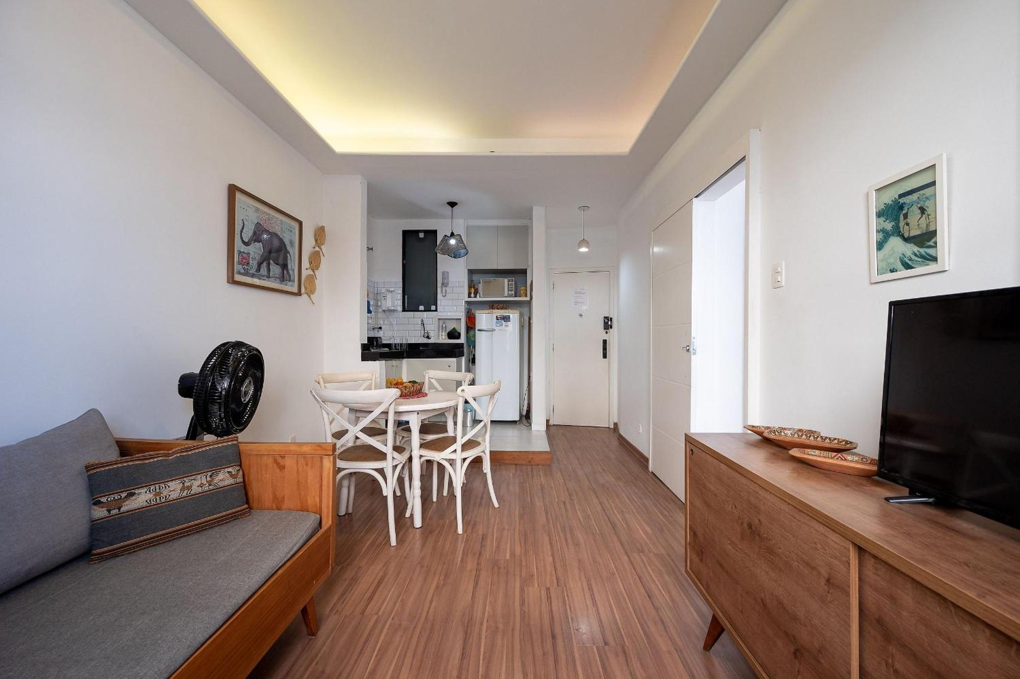 Vista Para A Praia De Copacabana, Quarto E Sala ريو دي جانيرو المظهر الخارجي الصورة